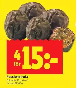 Passionsfrukt