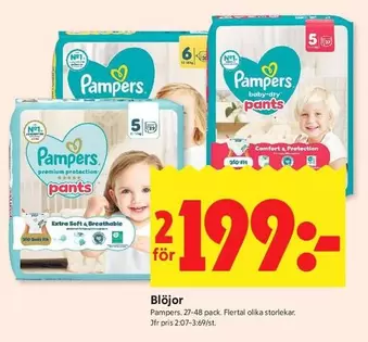 Pampers - Blöjor