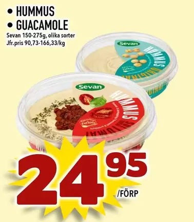 HUMMUS GUACAMOLE