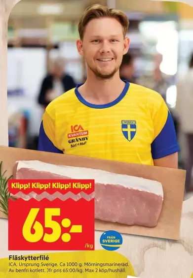 Fläskytterfilé
