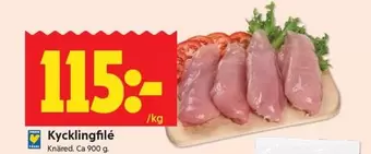 Kycklingfilé