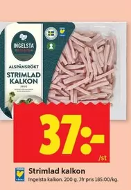 Ingelsta kalkon - Strimlad kalkon