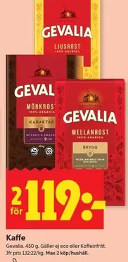 gevalia - Kaffe