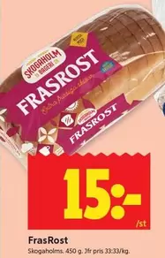 Skogaholm - Frasrost