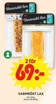 VARMRÖKT LAX
