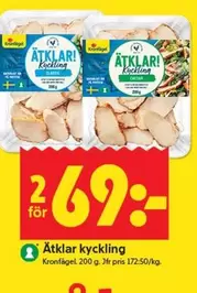 Kronfågel - Ätklarl! Kyckling