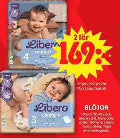Libero -  Comfort Blöjor