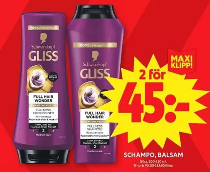 Schwarzkopf - SCHAMPO, BALSAM