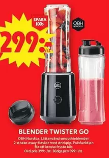 OBH Nordica - BLENDER TWISTER GO