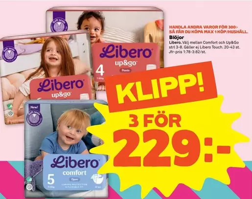 Libero -  up&go,  comfort