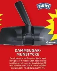 Extra - DAMMSUGARMUNSTYCK