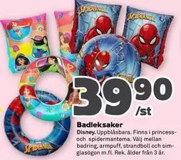 Disney - Badleksaker
