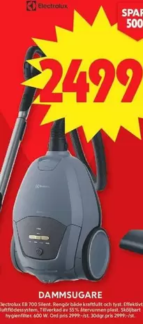 Electrolux - DAMMSUGARE EB 700 Giant