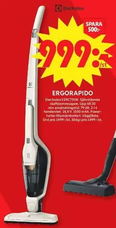 Electrolux - ERGORAPIDO