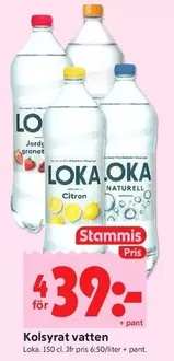 Loka - Kolsyrat vatten