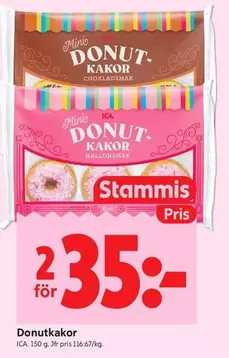 Donutkakor