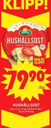 Arla - HUSHÅLLSOST