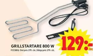 GRILLSTÄRTARE 800 W FCCBBQ
