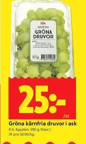 Gröna druvor