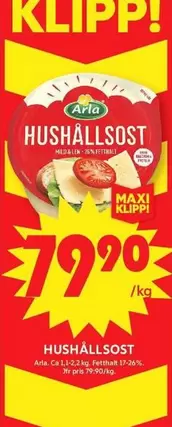 Arla - HUSHÅLLSOST
