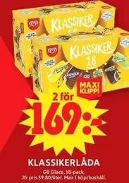 GB Glace - KLASSIKERLÅDA
