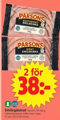 Pärsons - Smörgåsmat