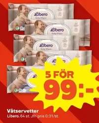 Libero - Våtservetter