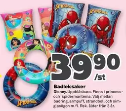 Disney - Badleksaker