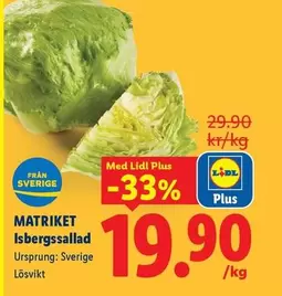 Isbergssallad