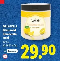 Gelatelli - Glass med limoncello-smak