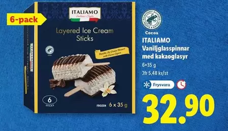 Layered Ice Cream Sticks