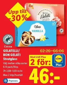 Gelatelli - GELATELLI/BON GELATI Strutglass