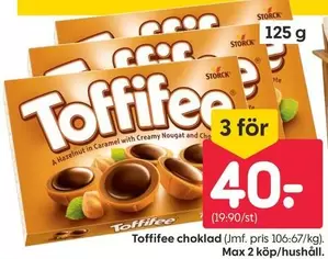 Toffifee - choklad