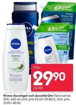 Nivea - Duschgel und Duschkram
