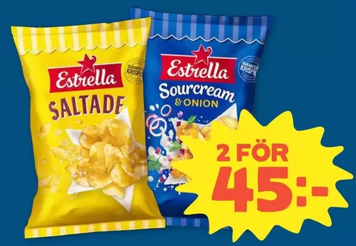Estrella - Saltade & Sourcream Onion