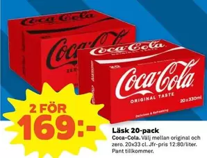 coca-cola - 20-pack