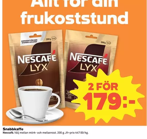 Nescafe - Snabbkaffe