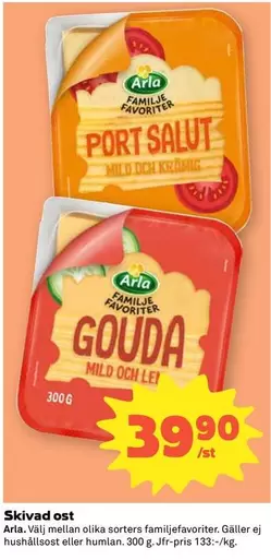Arla - PORT SALUT, GOUDA