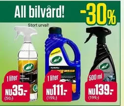 Turtle Wax - All bilvård!