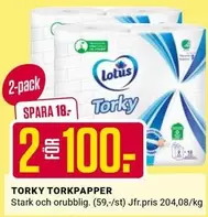 Torkypapper