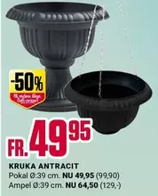 KRUKA ANTRACIT