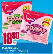 Malaco - Sour Foamy Monkey / Sweet Foamy Monkey