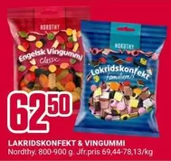 LAKRIDSKONFEKT & VINGUMMI