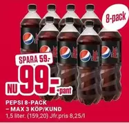 Pepsi - PEPSI 8-PACK