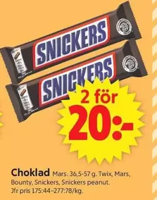 Mars - Snickers