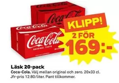 coca-cola - L
k 20-pack