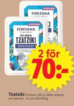 Fontana - Tzatziki Originalet
