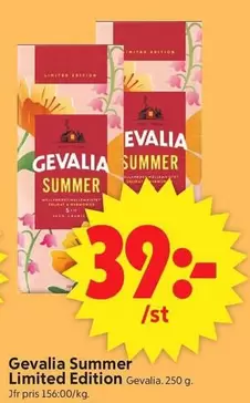 gevalia - Summer Limited Edition