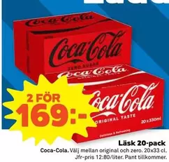coca-cola - Coca-Cola Original Taste, Zero Sugar