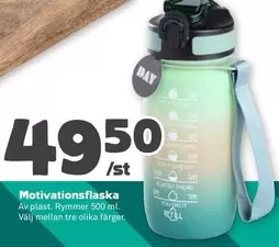 Motivationsflaska